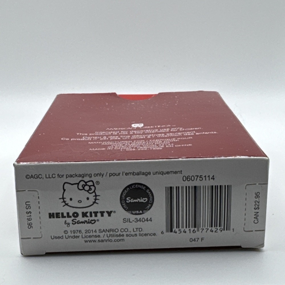 Hello Kitty Christmas Ornament American Greetings Heirloom Collection Gift Boxed - Picture 5 of 8